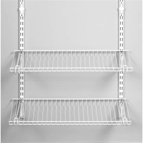 rubbermaid shelf metal bracket instructions pantry combining shelves|rubbermaid shelving brackets 20 inch.